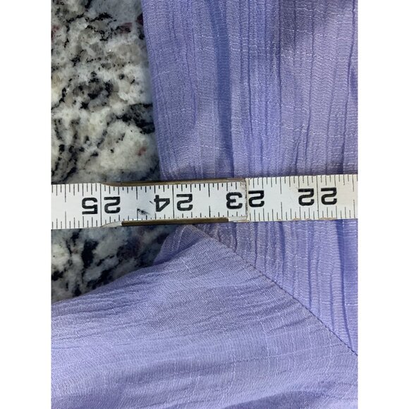 Just Found Boho Dress Size 2XL Lavender Halh Sleeve Knee Length Lace Detail - Picture 6 of 8